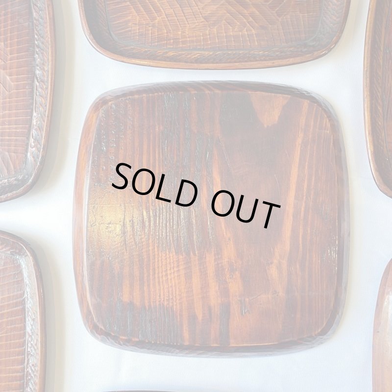 画像3: 盆　くりぬき盆　松の木 (3)