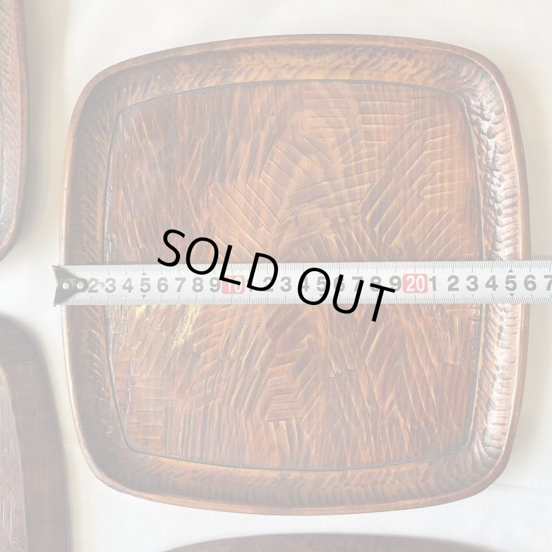 画像4: 盆　くりぬき盆　松の木 (4)