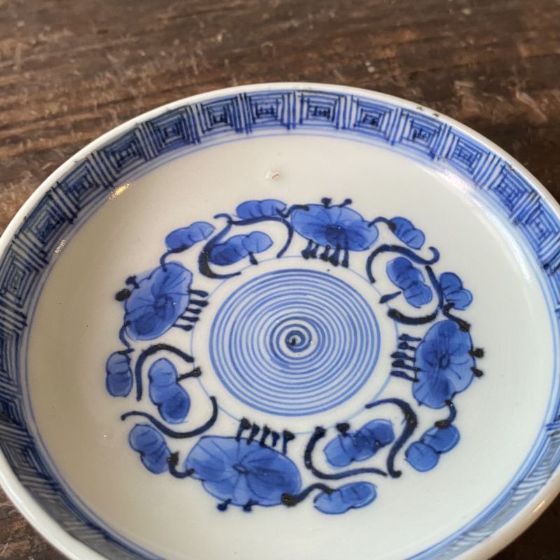 古伊万里 他豆皿 4点 再入荷・残りわずか】古伊万里 銀杏の染付四隅豆皿 | Antique